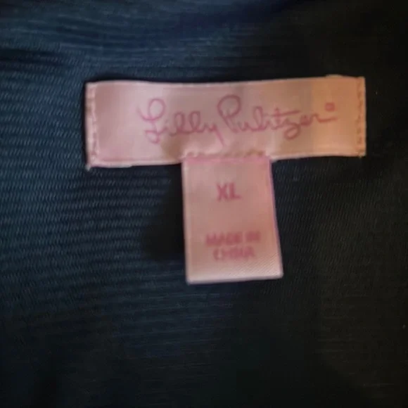 Lilly Pulitzer Callista High Collar Shift Dress in
Navy Blue - Picture 3 of 4